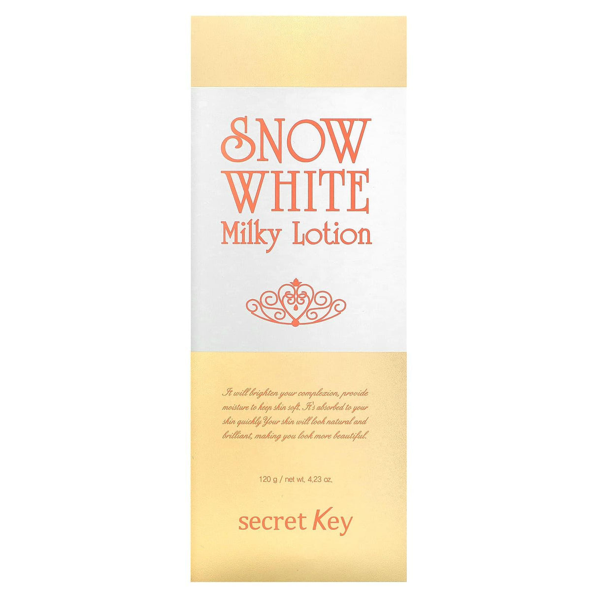 Secret Key, Snow White Milky Lotion, 4.23 oz (120 g) - Supply Center USA