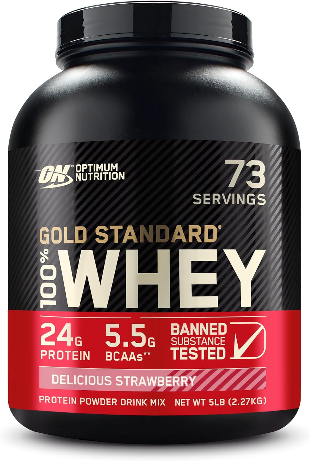 Optimum Nutrition Gold Standard 100% Whey Protein Powder, Double Rich Chocolate, 2 Pound (Packaging May Vary)