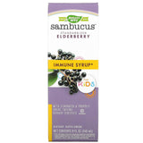 Nature's Way, Sambucus for Kids, Standardized Elderberry, Immune Syrup, 4 fl oz (120 ml) - Supply Center USA