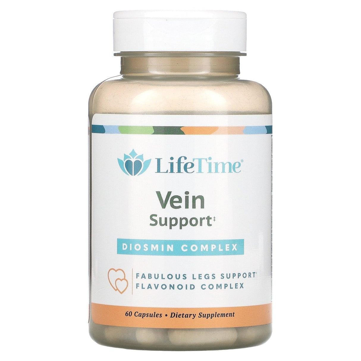 LifeTime Vitamins, Diosmin Complex, Vein Support, 60 Capsules - Supply Center USA