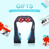 Mo Cuishle Shiatsu Neck and Shoulder Massager with Heat – Deep Kneading Massage for Relaxation – Ideal for Christmas, Mother'S Day, Father'S Day, and Valentine'S Day Gifts for Men, Women, Mom and Dad