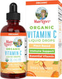 Maryruth Organics Vitamin C Drops | USDA Organic Vitamin C Liquid Drops for Adults | Men & Women | Vitamin for Immune Support & Overall Health | Vegan | Non-Gmo | Gluten Free | 30 Servings - Supply Center USA