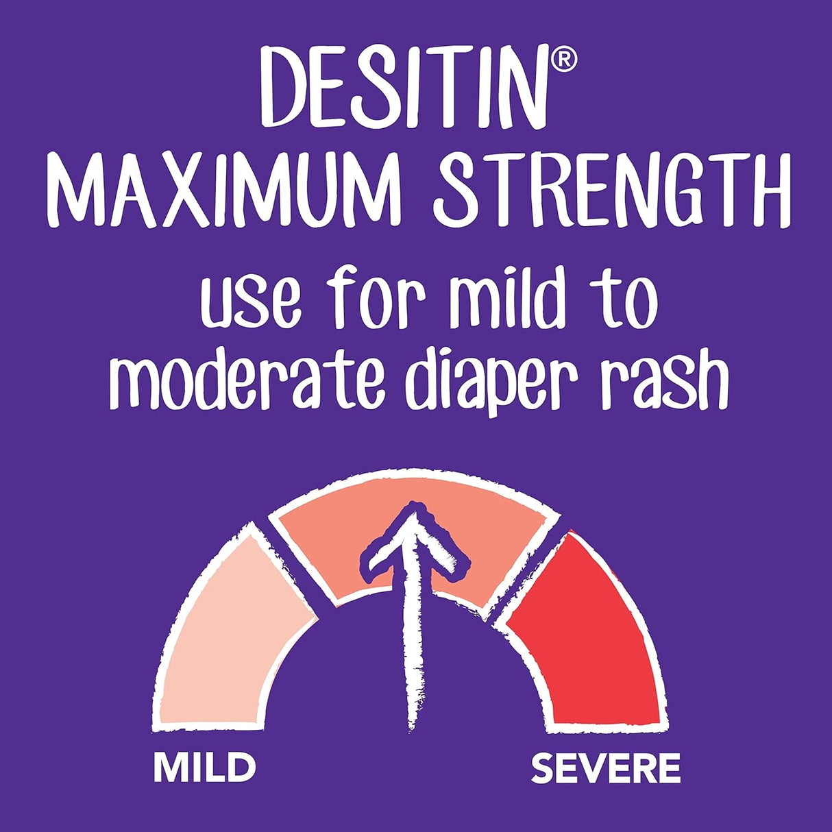 Desitin Maximum Strength Baby Diaper Rash Cream with 40% Zinc Oxide for Diaper Rash Relief & Prevention, 16 Oz (Packaging May Vary)