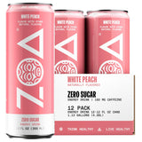 ZOA Zero Sugar Energy Drinks, Variety Pack - Sugar Free with Electrolytes, Healthy Vitamin C, Amino Acids, Essential B-Vitamins, and Caffeine from Green Tea - 12 Fl Oz (12-Pack)