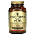 Solgar, Pantothenic Acid, 550 mg, 100 Vegetable Capsules - Supply Center USA