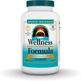Source Naturals Wellness Formula Bio-Aligned Vitamins & Herbal Defense for Advanced Immune Support* - Dietary Supplement & Immunity Booster - 120 Capsules