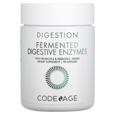 Codeage, Fermented Digestive Enzymes with Probiotics & Prebiotics, Vegan, 90 Capsules - Supply Center USA