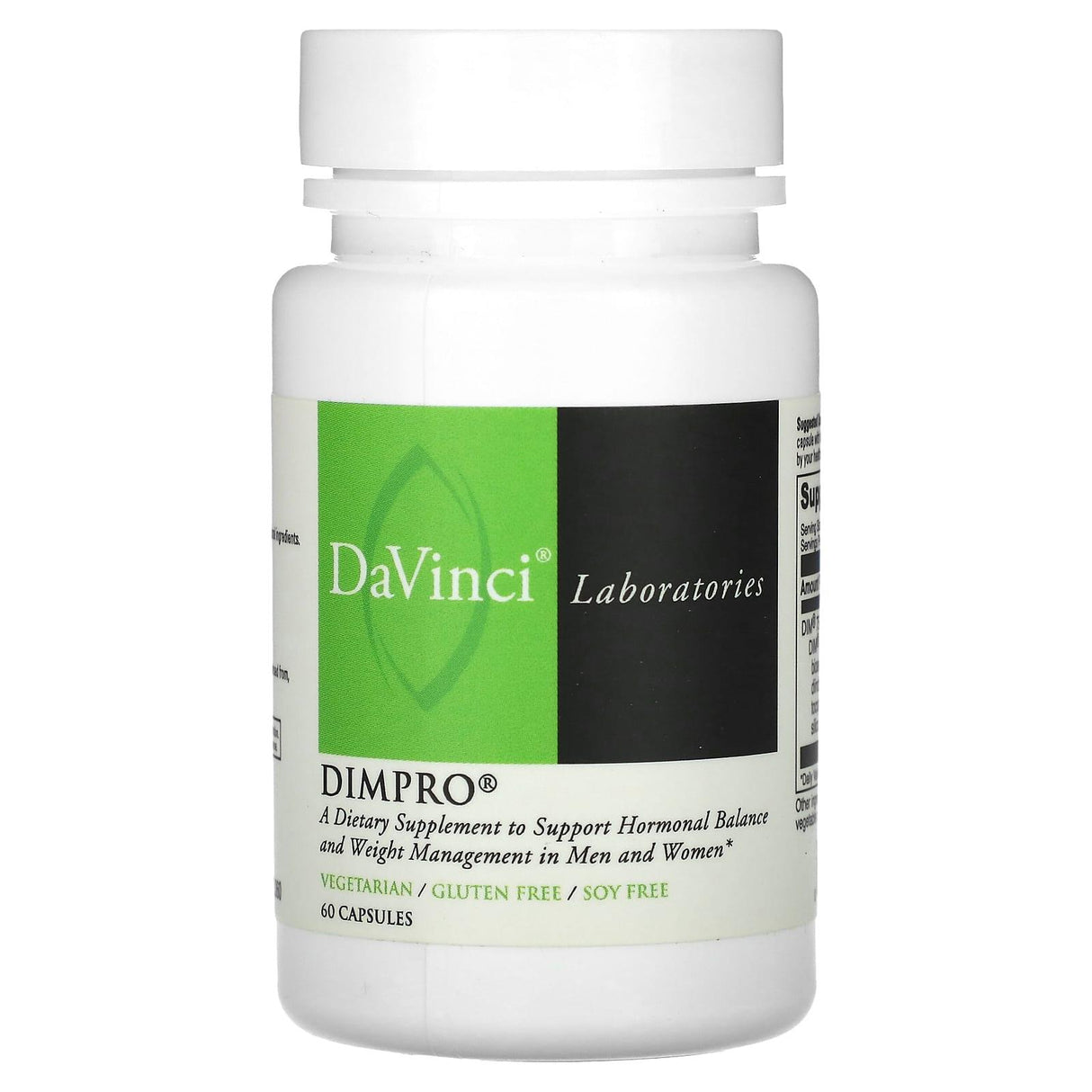 DaVinci Laboratories of Vermont, DIMPRO, 120 Capsules - Supply Center USA