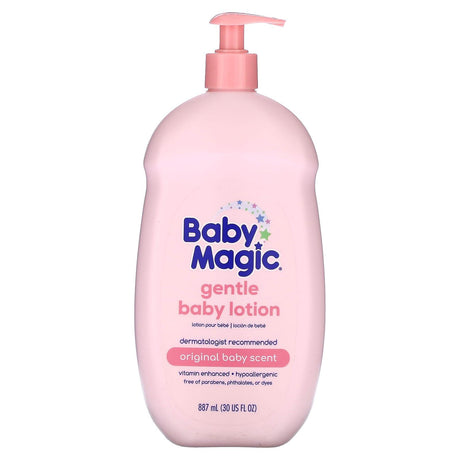 Baby Magic, Gentle Baby Lotion, Original Baby, 30 fl oz (887 ml) - Supply Center USA