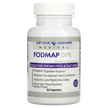 Arthur Andrew Medical, FODMAP DPE, 180 Capsules - Supply Center USA