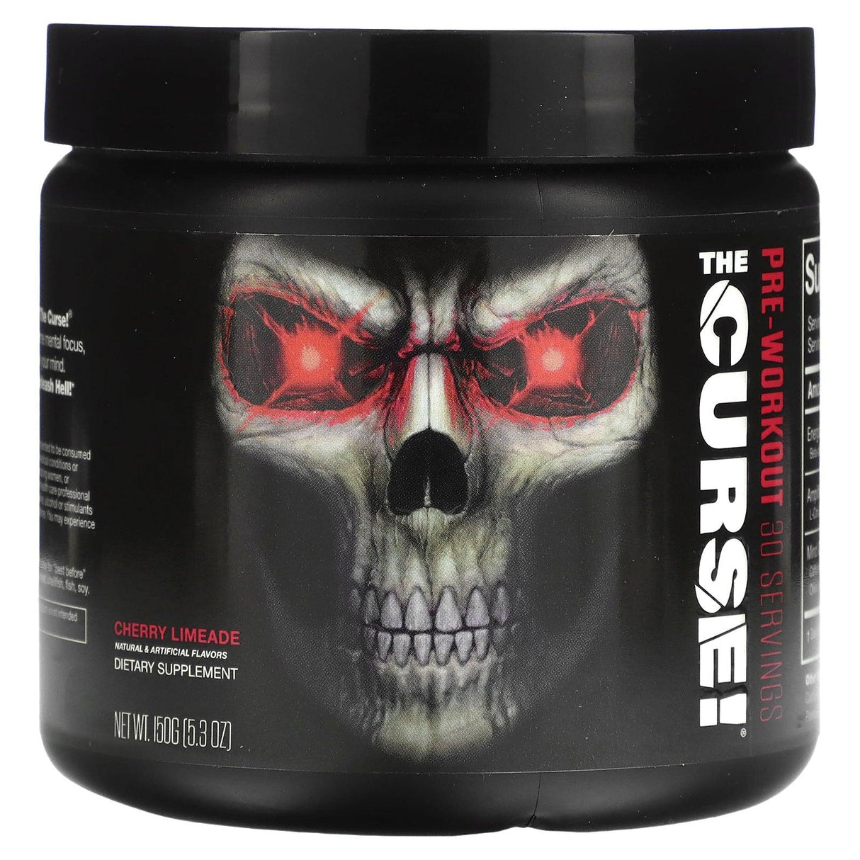 JNX Sports, The Curse, Pre-Workout, Blue Raspberry, 1 Stick, 0.28 oz (8 g) - Supply Center USA