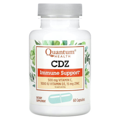 Quantum Health, CDZ, Immune Support, 60 Capsules - Supply Center USA