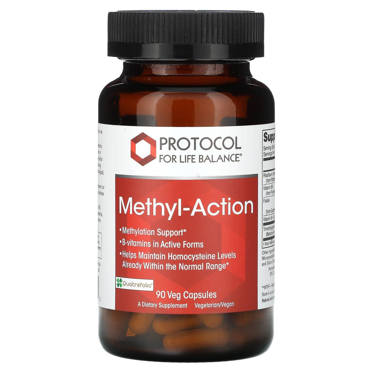 Protocol for Life Balance, Methyl-Action, 90 Veg Capsules - Supply Center USA