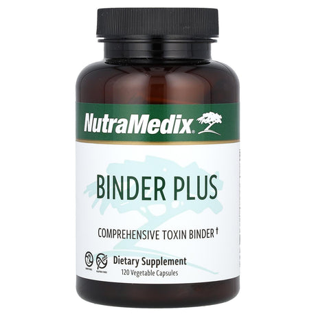 NutraMedix, Binder Plus, 120 Vegetable Capsules - Supply Center USA