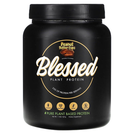 Blessed, Plant Protein, Peanut Butter Cups, 1.15 lb (521 g) - Supply Center USA