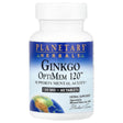 Planetary Herbals, Ginkgo OptiMem 120™, 120 mg, 60 Tablets - Supply Center USA