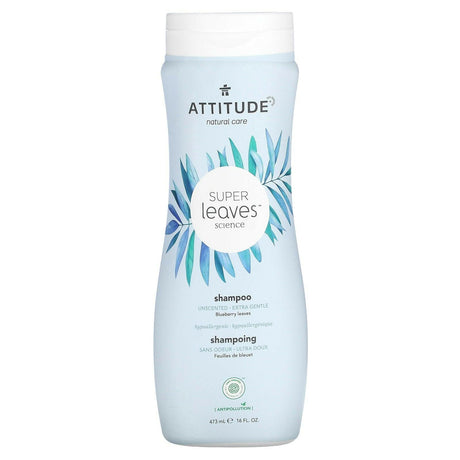 ATTITUDE, Super Leaves Science, Shampoo, Unscented, 16 fl oz (473 ml) - Supply Center USA