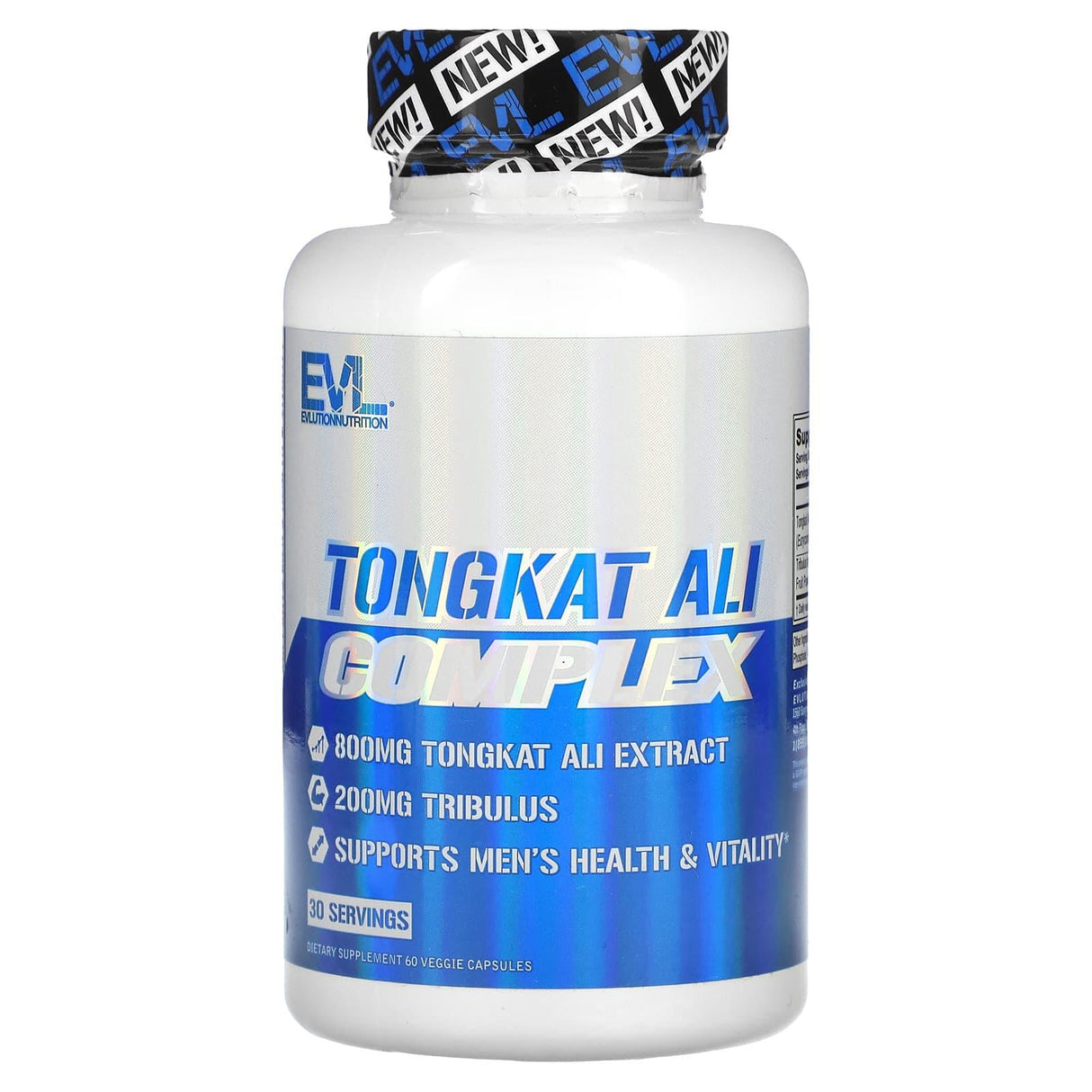 EVLution Nutrition, Tongkat Ali Complex, 800 mg , 60 Veggie Capsules - Supply Center USA