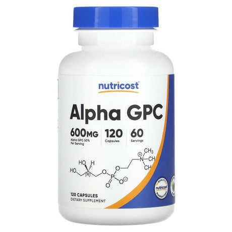 Nutricost, Alpha GPC, 300 mg, 120 Capsules - Supply Center USA