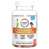 Rainbow Light, Kid's Sunny Gummies, Vitamin D3, Assorted Fruit, 1,000 IU, 60 Gummies - Supply Center USA