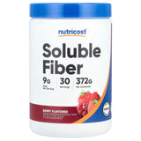 Nutricost, Soluble Fiber, Berry, 13.3 oz (372 g) - Supply Center USA