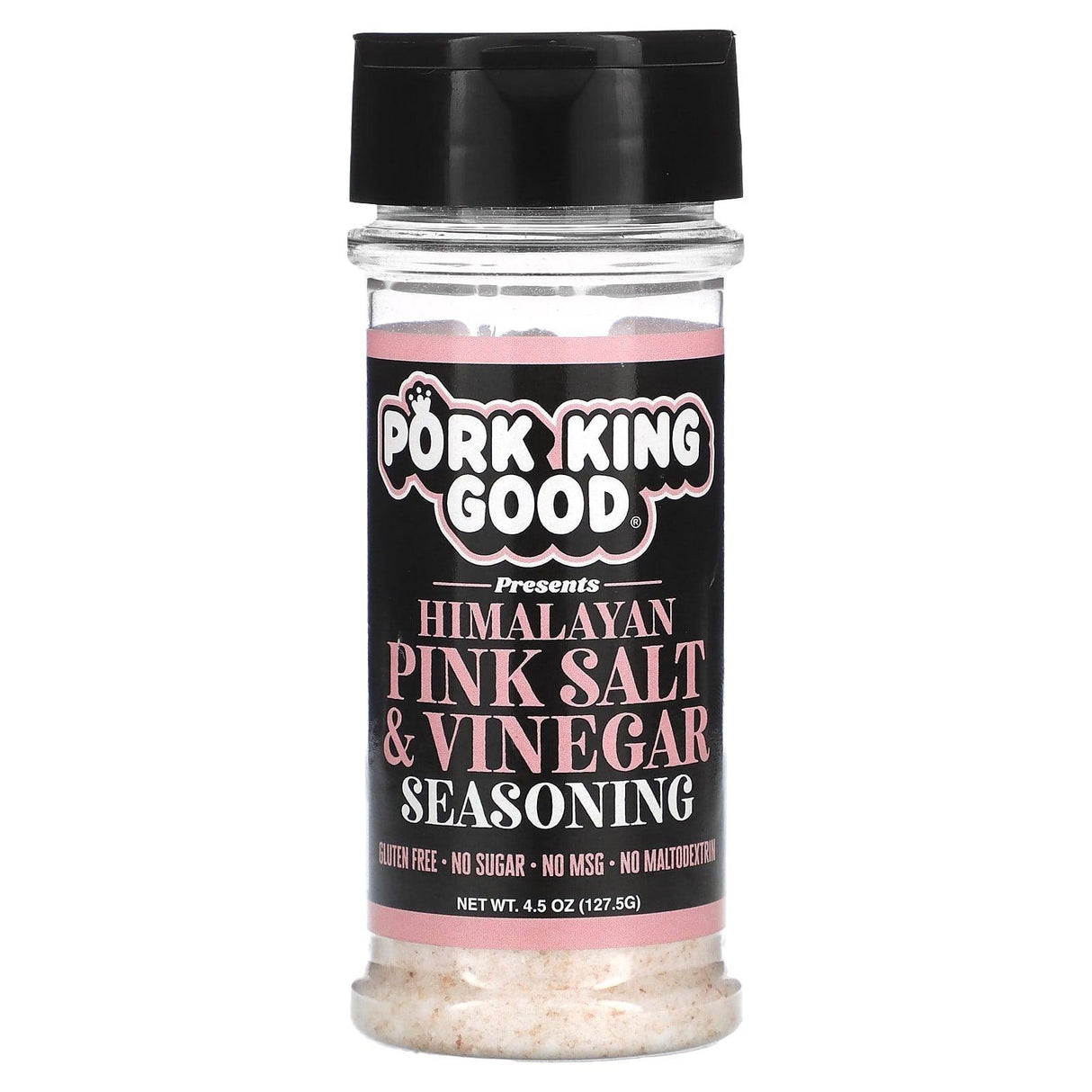 Pork King Good, Himalayan Pink Salt & Vinegar Seasoning , 4.5 oz (127.5 g) - Supply Center USA