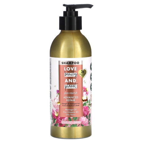 Love Beauty and Planet, Advanced Repair Shampoo, 10.5 fl oz (310 ml) - Supply Center USA