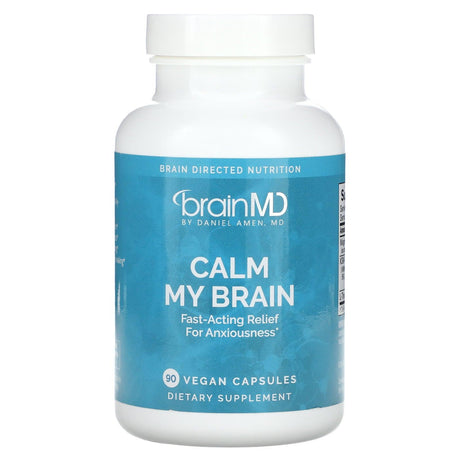 BrainMD, Calm My Brain , 90 Vegan Capsules - Supply Center USA