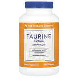 The Vitamin Shoppe, Taurine, 500 mg, 100 Capsules - Supply Center USA