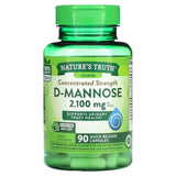 Nature's Truth, Concentrated Strength, D-Mannose, 700 mg, 90 Quick Release Capsules - Supply Center USA