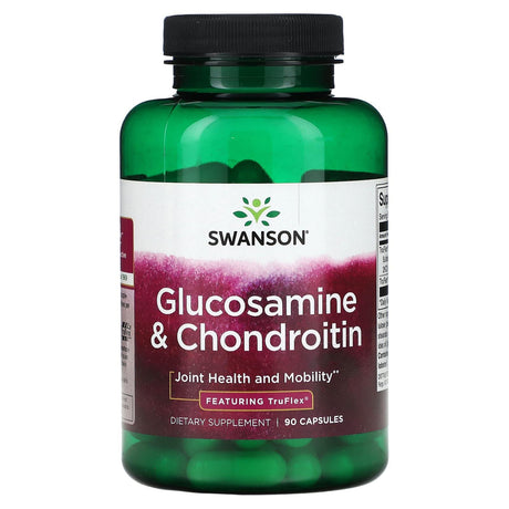 Swanson, Glucosamine & Chondroitin, Featuring TruFlex, 90 Capsules - Supply Center USA