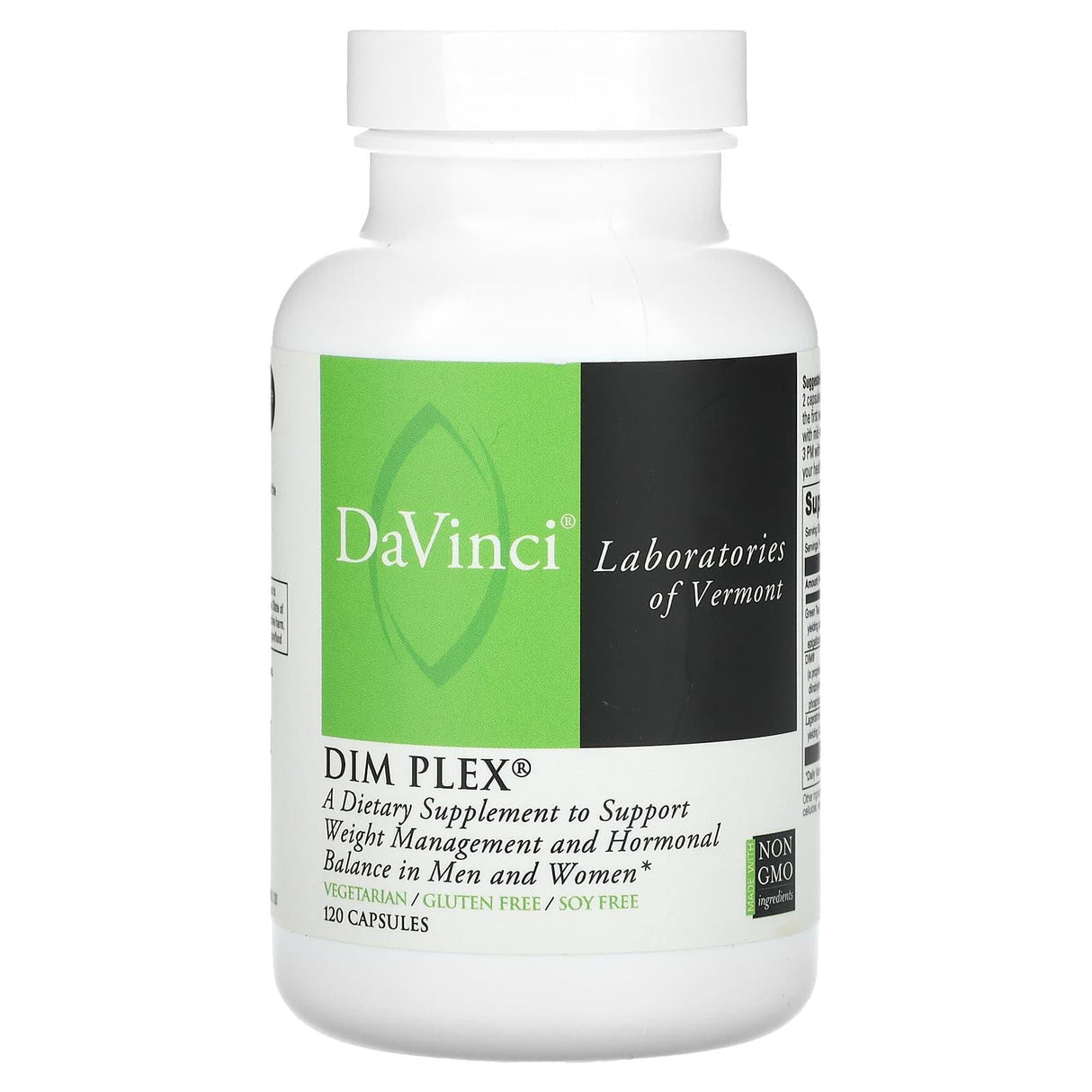 DaVinci Laboratories of Vermont, DIM Plex, 60 Capsules - Supply Center USA