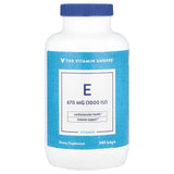 The Vitamin Shoppe, Vitamin E, 670 mg (1,000 IU), 240 Softgels - Supply Center USA