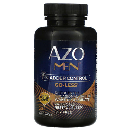 Azo, Men, Bladder Control, 30 Capsules - Supply Center USA