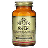 Solgar, Niacin (Vitamin B 3), 500 mg, 100 Vegetable Capsules - Supply Center USA