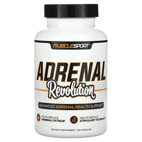 MuscleSport, Adrenal Revolution, 90 Capsules - Supply Center USA