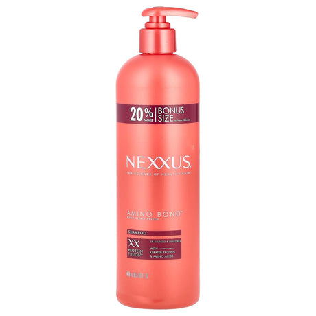 Nexxus, Amino Bond™ Shampoo, For All Types of Damaged Hair, 16.5 fl oz (488 ml) - Supply Center USA