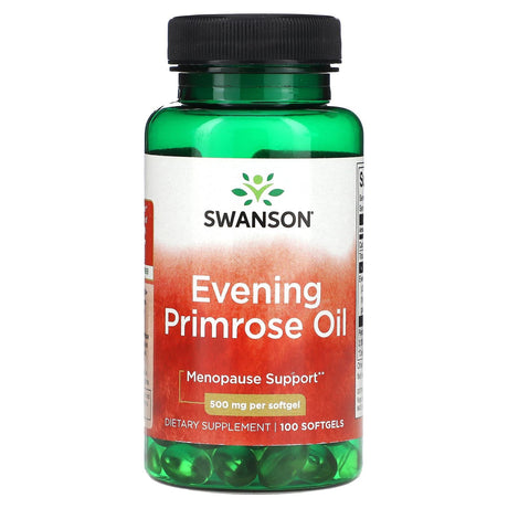 Swanson, Evening Primrose Oil, 500 mg , 100 Softgels - Supply Center USA