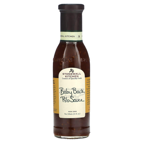 Stonewall Kitchen, Baby Back Rib Sauce, 11 fl oz (330 m) - Supply Center USA