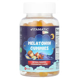 Vitamatic, Kids, Melatonin Gummies, Pineapple & Passionfruit, 90 Count - Supply Center USA