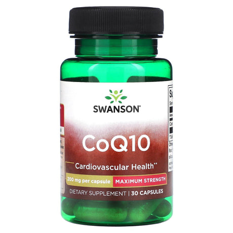 Swanson, CoQ10, 10 mg, 100 Capsules - Supply Center USA