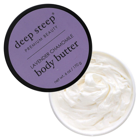 Deep Steep, Body Butter, Brown Sugar Vanilla, 6 oz (170 g) - Supply Center USA