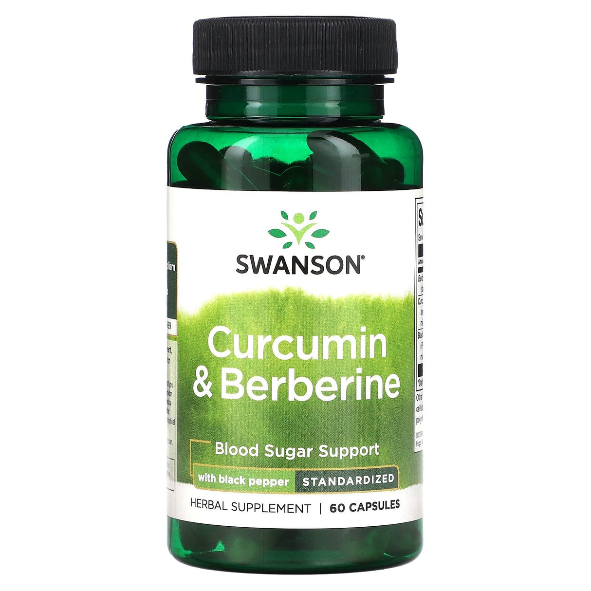 Swanson, Curcumin & Berberine with Black Pepper, 60 Capsules - Supply Center USA