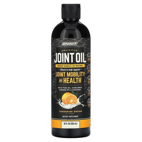 Onnit, Joint Oil, Tangerine Dream, 12 fl oz (355 ml) - Supply Center USA