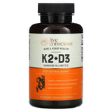 Live Conscious, K2+D3, Bone & Heart Health, 60 Softgels - Supply Center USA