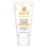 Carlson, A-D-E Hand & Body Cream, Unscented, 2 oz (56 g) - Supply Center USA