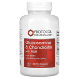 Protocol for Life Balance, Glucosamine & Chondroitin with MSM, 90 Veg Capsules - Supply Center USA