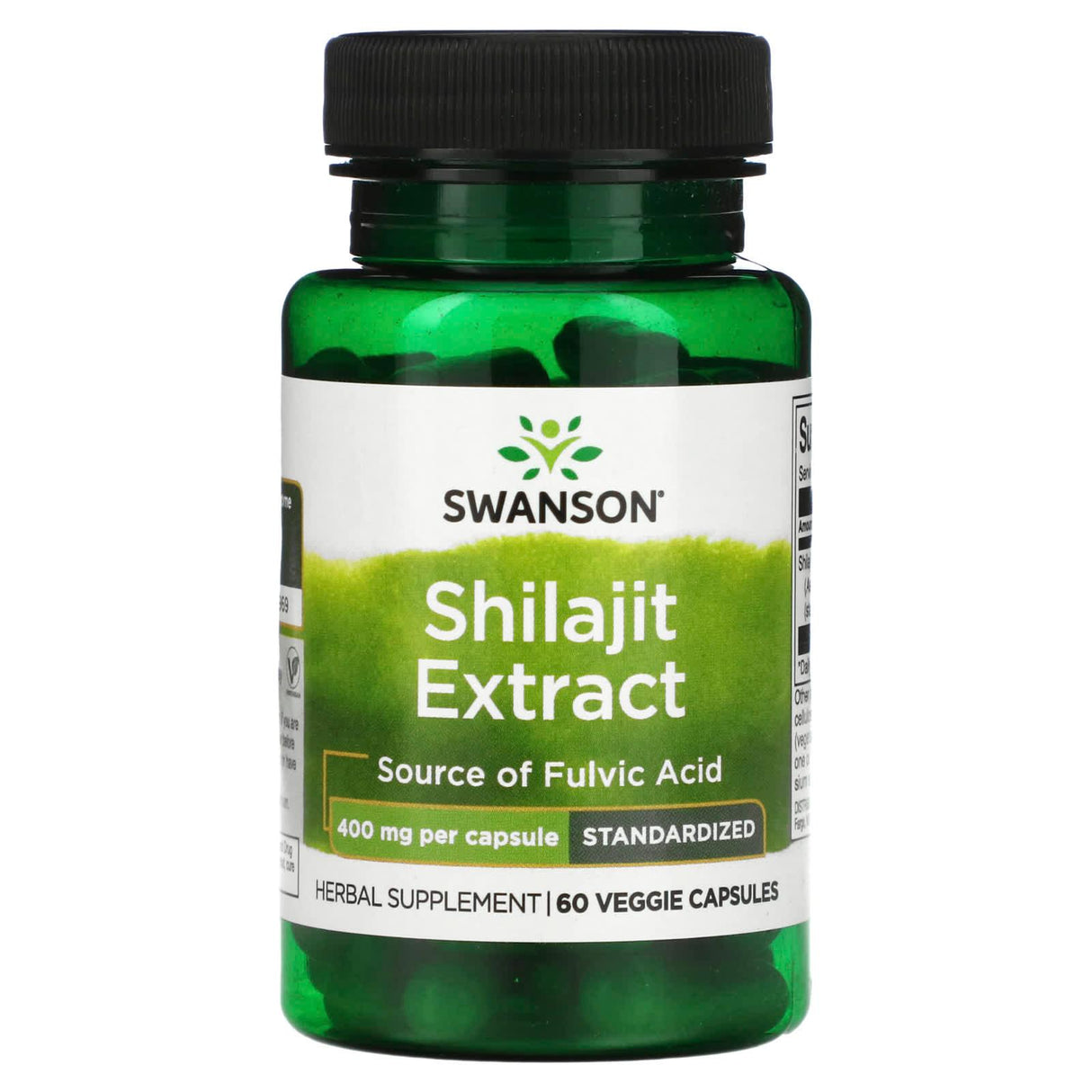 Swanson, Shilajit Extract, Standardized, 400 mg, 60 Veggie Capsules - Supply Center USA