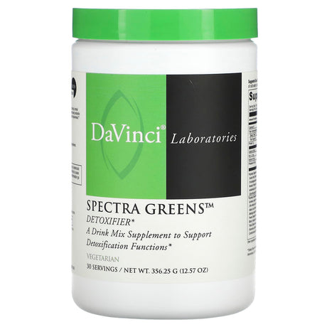 DaVinci Laboratories of Vermont, Spectra Greens, Detoxifier, 12.57 oz (356.25 g) - Supply Center USA