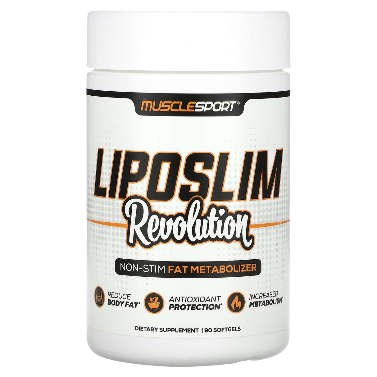 MuscleSport, Liposlim Revolution, 90 Softgels - Supply Center USA